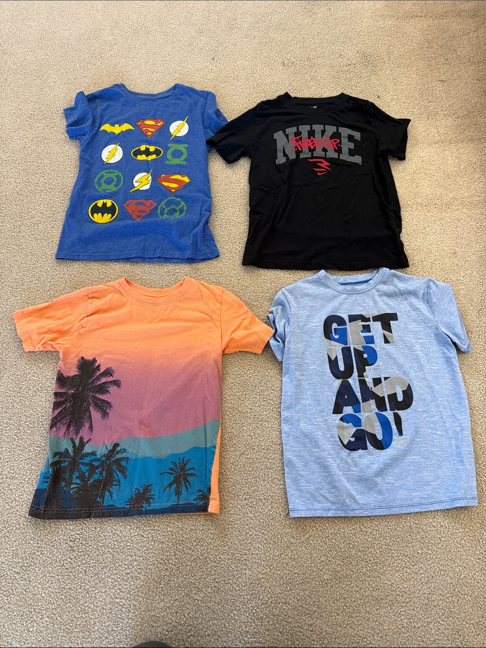 Bundle of boys tee shirts size 8